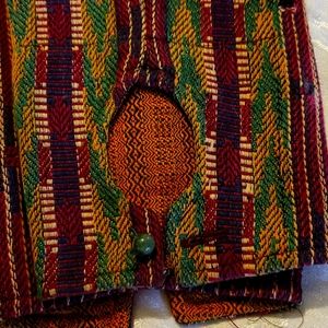 Breathtaking pants Made in India with Jade buttons.